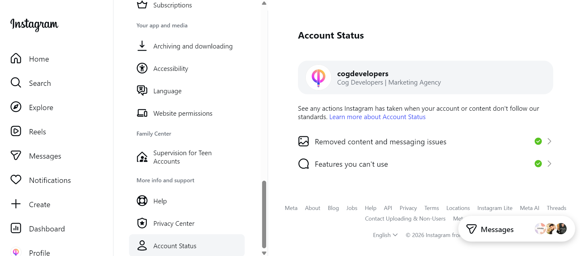 2. Keep Your Account Status Clean