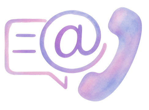 Contact illustration