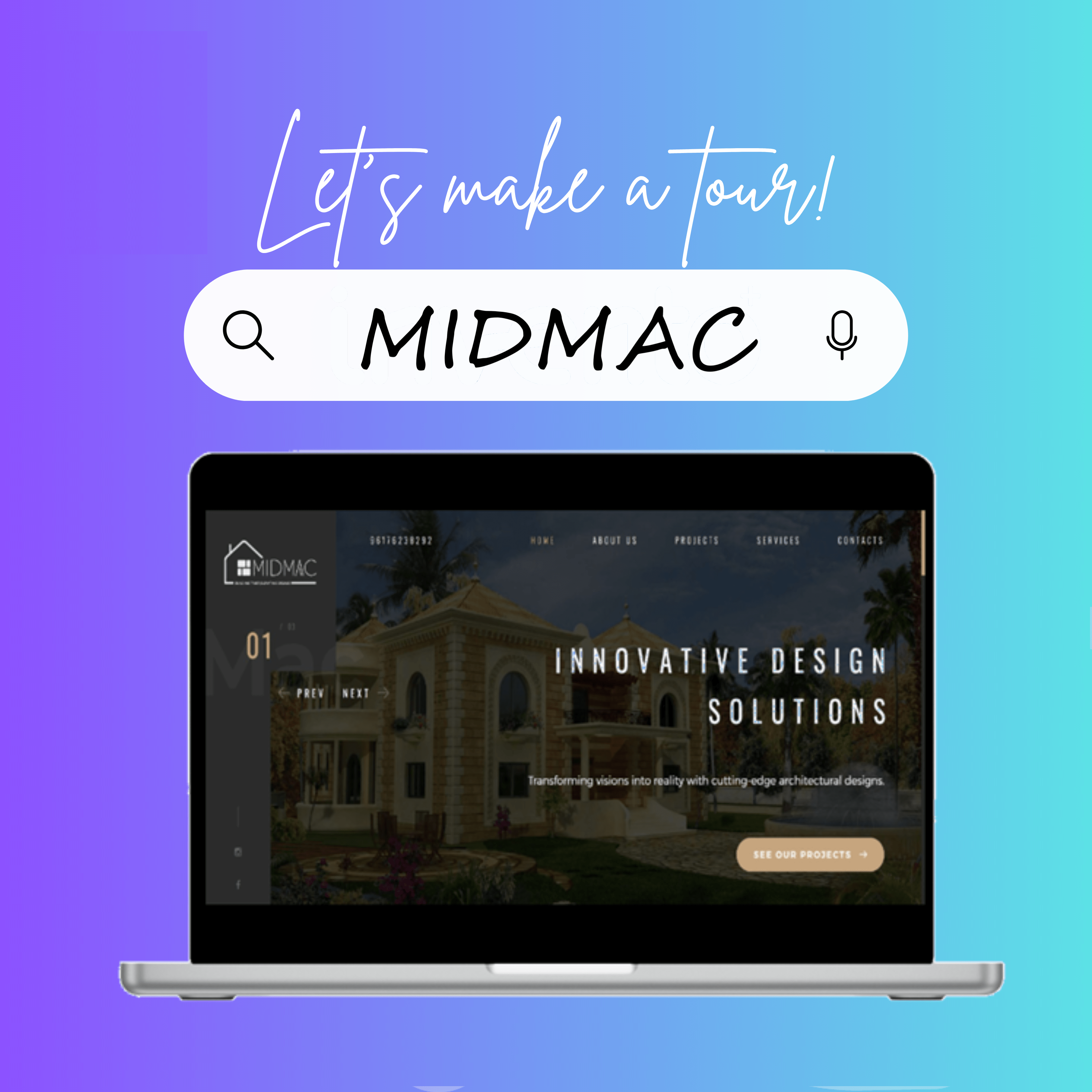 Midmac website speed optimization and Core Web Vitals improvement